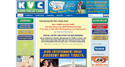 Desktop Screenshot of kernvaluecard.com